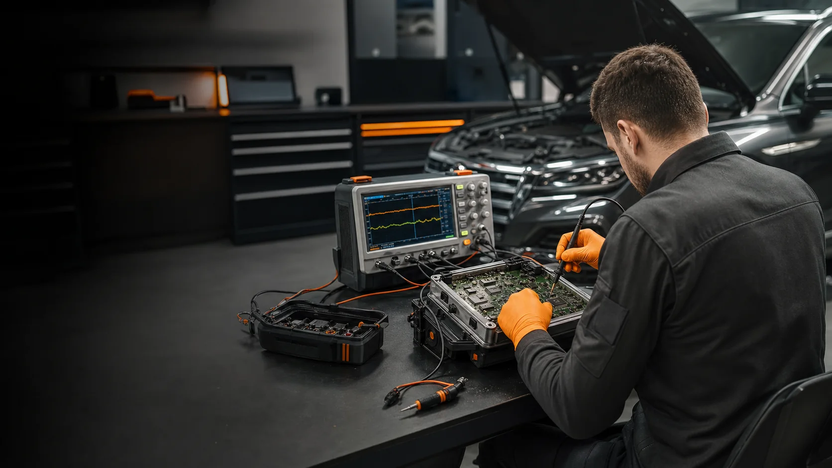 Automotive electronics diagnostics at CEA Automotive