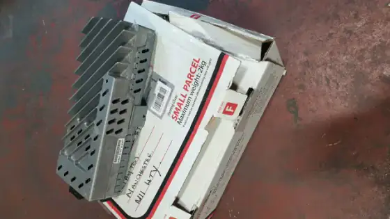 Audio amplifier repair