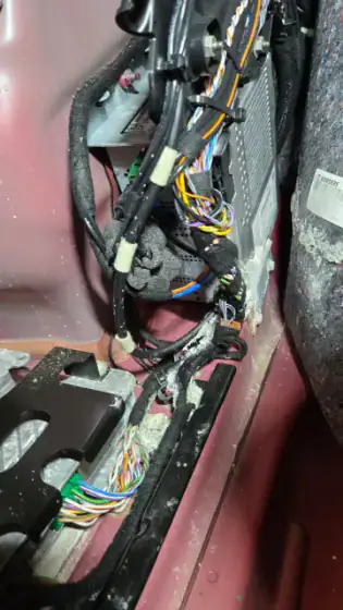 Control module access and rewiring
