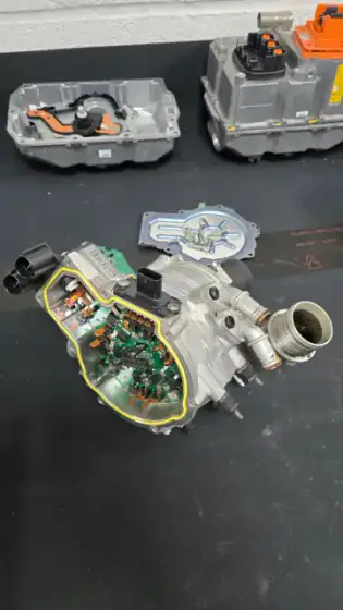 EV inverter and electric motor electronics