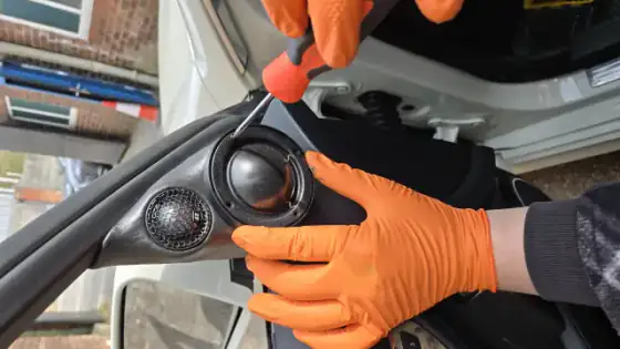 In-car audio fitting